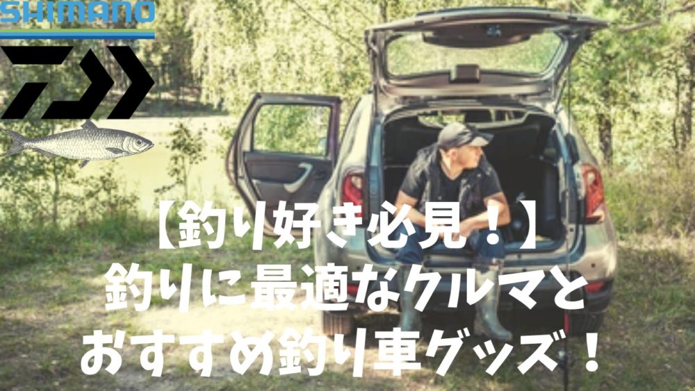 釣り好き必見 釣りに最適なクルマとおすすめ釣り車グッズ Naokisドライブログ 釣り好き必見 釣りに最適なクルマとおすすめ釣り車グッズ Naokisドライブログ